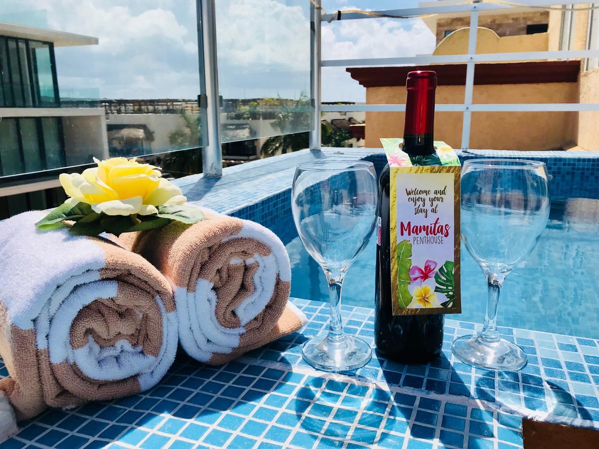 Apartament Mamitas Penthouse Playa del Carmen Zewnętrze zdjęcie